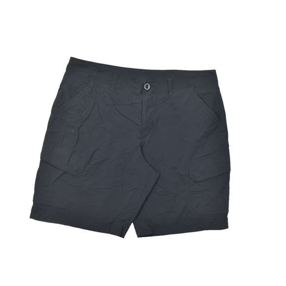 Under Armour Men's Black Cargo Shorts Loose Fit Size 40 HeatGear Nylon Solid - Picture 1 of 8